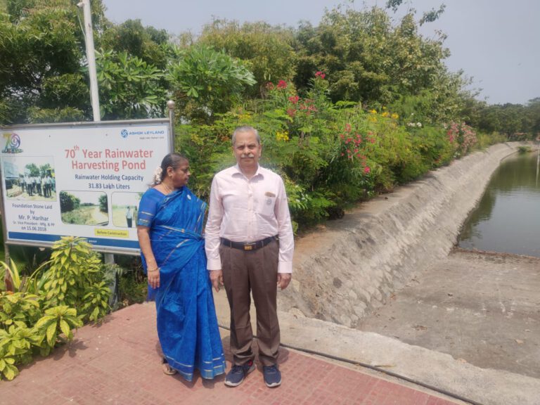 Mr. C. V. Gowri Sankar visited the Greenery