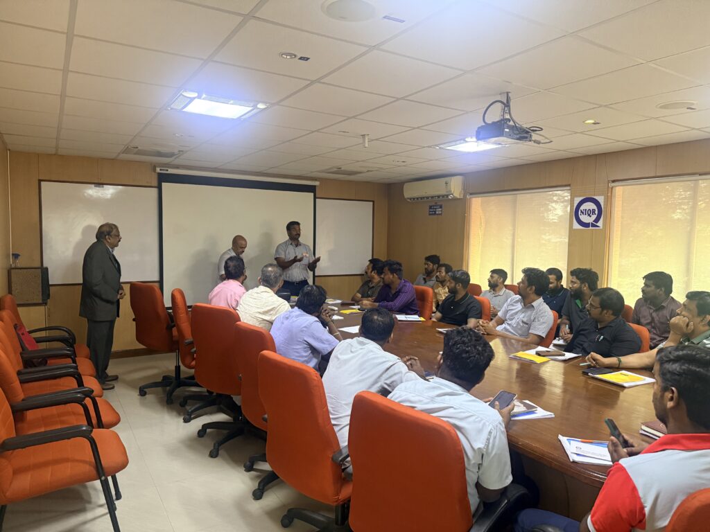 2. Mr K Balachandar cordinator explaining the nuances