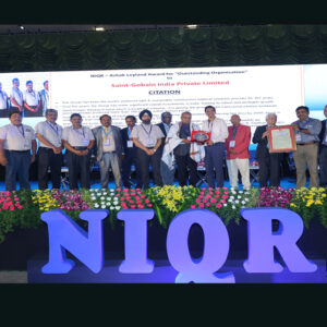 NIQR – Ashok Leyland Award for “Outstanding Organisation” Saint-Gobain India Private Limited
