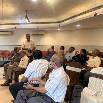 3 Mr K Sridharan Balaji during deliberations